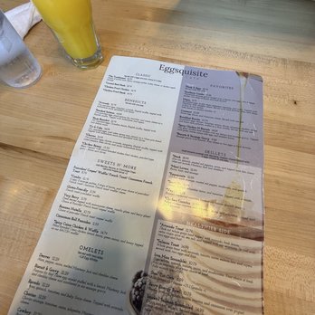 Eggsquisite Cafe - Rockwall - Menu - Breakfast & Brunch Near Me - Rockwall, Texas