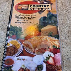 Country Kitchen - Menu July 2020