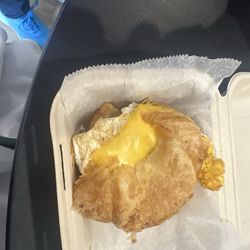 Amy's Kitchen - Sausage, egg, cheese croissant!