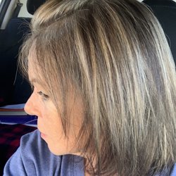 The color she turned my hair