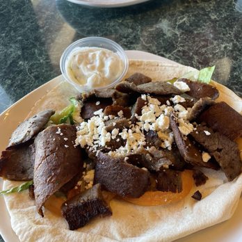 Med Cuisine - Lamb Gyro Wrap - Mediterranean Near Me - Tucson, Arizona