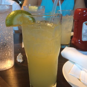 Dogfish Head Brewings & Eats - Spicy marg like cocktail with a name I can't remember. Great serving size! - American Near Me - Rehoboth Beach, Delaware