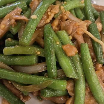 Shanghai Saloon - Shredded Pork with Green Bean - Bars Near Me - San Diego, California Shanghai Saloon - Shredded Pork with Green Bean - Bars Near Me - San Diego, California