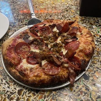 Mellow Mushroom Charlotte-Uptown - Mighty Meaty - Pizza Near Me - Charlotte, North Carolina Mellow Mushroom Charlotte-Uptown - Mighty Meaty - Pizza Near Me - Charlotte, North Carolina