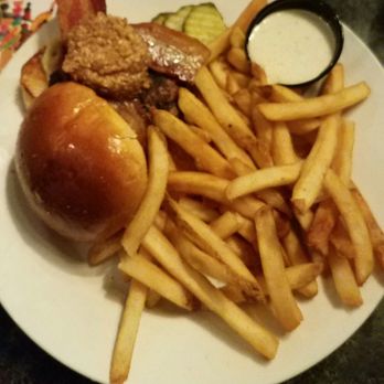Hell's Kitchen - Peanut Butter Bacon Burger - New American Near Me - Minneapolis, Minnesota