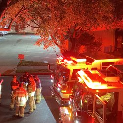Fullerton Fire Department - Fullerton and Brea fire trucks