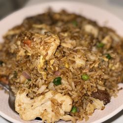 Peter Chang - Combo Fried Rice (w. Chicken, Beef, & Shrimp)