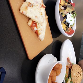 Monte's - We had Mac and cheese bites, margarita flatbread, nachos, and the burger with egg and bacon - American Near Me - Seaside, California Monte's - We had Mac and cheese bites, margarita flatbread, nachos, and the burger with egg and bacon - American Near Me - Seaside, California