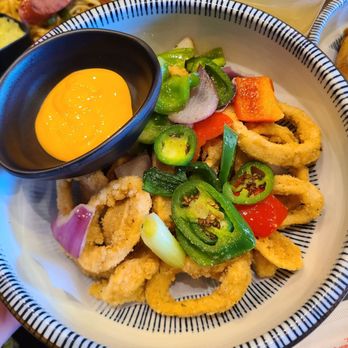 OMELI Kitchen - Garlic salt calamari. So good! - Vietnamese Near Me - Fullerton, California OMELI Kitchen - Garlic salt calamari. So good! - Vietnamese Near Me - Fullerton, California