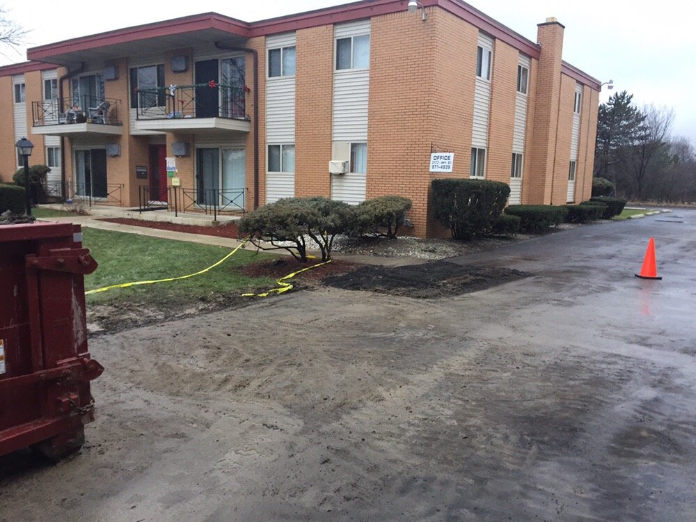 Slide of Emergency Drain and Plumbing