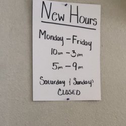 La Familia Restaurant - Hours.