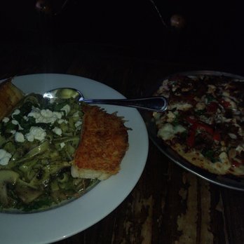 Nutbelly Pizzeria and Deli - The picture does not give it justice, I'm not a photographer.. Eat it like an eater! Sophia pasta and rincón pizza. - Pizza Near Me - Carpinteria, California Nutbelly Pizzeria and Deli - The picture does not give it justice, I'm not a photographer.. Eat it like an eater! Sophia pasta and rincón pizza. - Pizza Near Me - Carpinteria, California