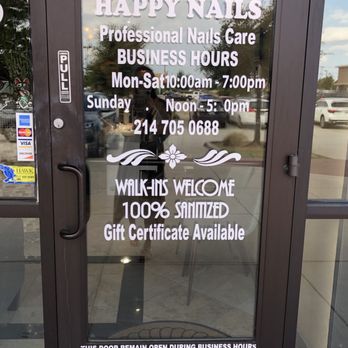 Happy Nails & Spa - Business hours - Nail Salons Near Me - Frisco, Texas Happy Nails & Spa - Business hours - Nail Salons Near Me - Frisco, Texas