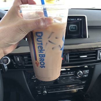 Dutch Bros Coffee - Large iced mocha - Coffee & Tea Near Me - Redding, California