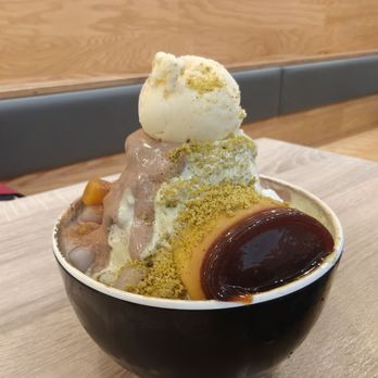 Meet Fresh - Pistachio Shaved Ice - Bubble Tea Near Me - Westminster, California