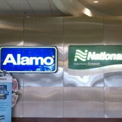 National Car Rental - In car rental center