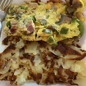 Olympic Coney Island - Omelette and hash browns - American Near Me - Brownstown Twp, Michigan