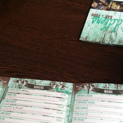 Riddler's Bar & Food - Menu.