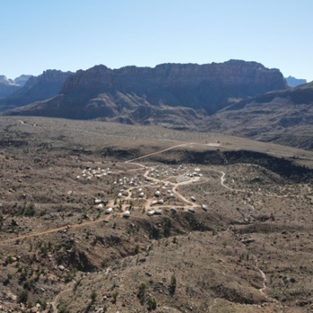 Under Canvas Zion - Went for an off road drive, drone photo of Under Canvas and the surrounding area. - Hotels Near Me - Virgin, Utah