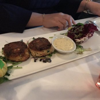 Oceanos Oyster Bar & Sea Grill - Crab cakes Crispy edges & delish inside Very fresh - Seafood Near Me - Fair Lawn, New Jersey Oceanos Oyster Bar & Sea Grill - Crab cakes Crispy edges & delish inside Very fresh - Seafood Near Me - Fair Lawn, New Jersey