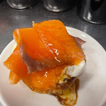 Quimet & Quimet - Yogurt honey truffle salmon sandwich - Tapas Bars Near Me - Barcelona, B