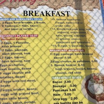 Amigos Bakery - Drive thru Breakfast menu - Bakeries Near Me - Alamogordo, New Mexico Amigos Bakery - Drive thru Breakfast menu - Bakeries Near Me - Alamogordo, New Mexico