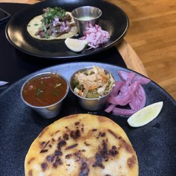 Birria Pupusa, Mamita Sazon Steak Taco Birria Pupusa, Mamita Sazon Steak Taco