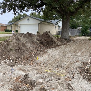 SpringScapes - Dirt to be removed - Irrigation Near Me - Arlington, Texas