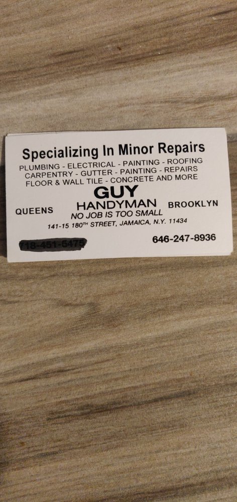 Slide of Guy Handyman