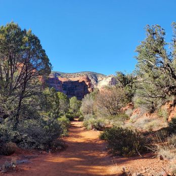 Fay Canyon Trail - On the trail near the beginning - Hiking Near Me - Sedona, Arizona