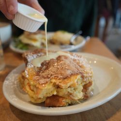 Southport Grocery & Cafe - BREAD PUDDING PANCAKES