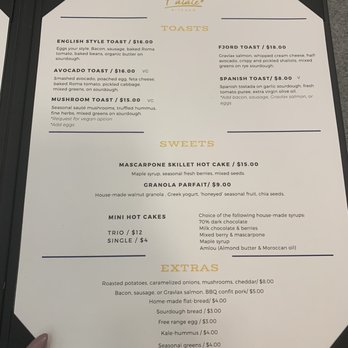Palate Kitchen - Menu 2/2 - Restaurants Near Me - Vancouver, British Columbia