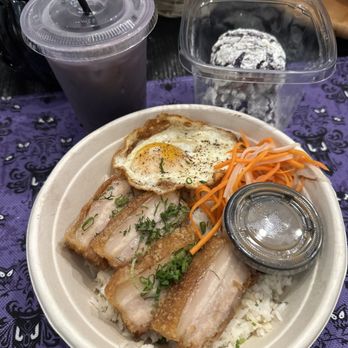 White Rice Bodega - Lechon Kawali and Ube cookies and Ube milk tea! - Filipino Near Me - San Diego, California White Rice Bodega - Lechon Kawali and Ube cookies and Ube milk tea! - Filipino Near Me - San Diego, California