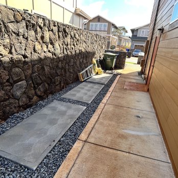 Agape Outdoor Works - Side - Landscaping Near Me