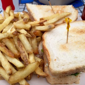 Encinitas Fish Shop - There's grilled mahi mahi in that sourdough toast. - Seafood Near Me - Encinitas, California
