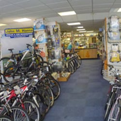 John M Hanna Cycles - Our Showroom in LIsburn