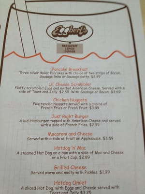 Menu photo 8 Eggbert's Bartlesville, OK
