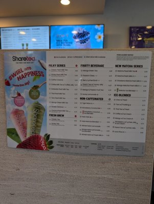 Menu photo 1 Sharetea Cerritos, CA