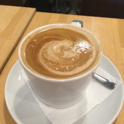 Chorlton Eatery - Large flat white is large.