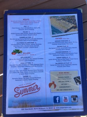 Menu photo 3 Seaport pier North Wildwood, NJ