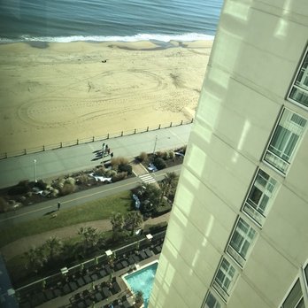 Oceanaire Resort - View from hallway window - Hotels Near Me - Virginia Beach, Virginia
