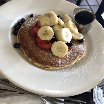 Bea Bea's - Sunrise Pancakes (blueberries, strawberries and banana) - Coffee & Tea Near Me - Burbank, California Bea Bea's - Sunrise Pancakes (blueberries, strawberries and banana) - Coffee & Tea Near Me - Burbank, California