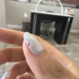 Chipped polish in a day