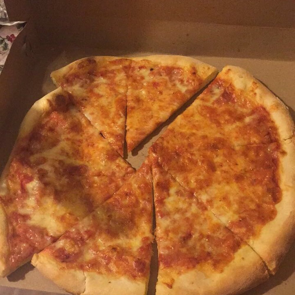 Emilio's 5$ "mini pizza" available in cheese or pepperoni. Emilio's 5$ "mini pizza" available in cheese or pepperoni.