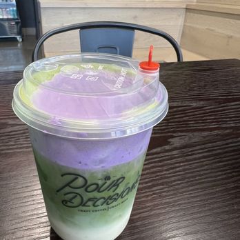 Pour Decisions Craft - Matcha with one creme - Coffee & Tea Near Me - San Jose, California Pour Decisions Craft - Matcha with one creme - Coffee & Tea Near Me - San Jose, California
