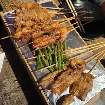 Yeon-Gil Seafood & Kababs - Various skewer options | 4/9/2022 - Barbeque Near Me - Frisco, Texas Yeon-Gil Seafood & Kababs - Various skewer options | 4/9/2022 - Barbeque Near Me - Frisco, Texas