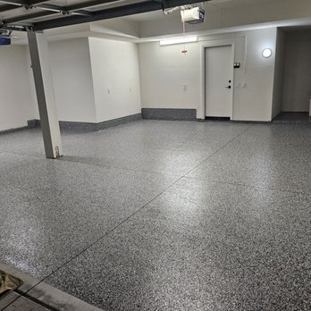 Creative Epoxy Coating - The transformation! - Flooring Near Me Creative Epoxy Coating - The transformation! - Flooring Near Me