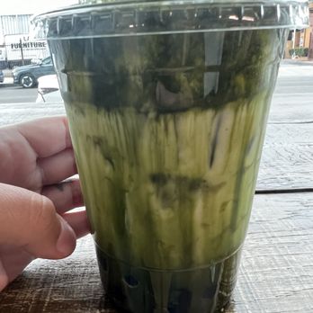 ELNO - Matcha with cream foam - Coffee & Tea Near Me - Panorama City, California ELNO - Matcha with cream foam - Coffee & Tea Near Me - Panorama City, California