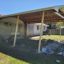 Coastal Building Concepts - Removed old porch to build new master suite addition