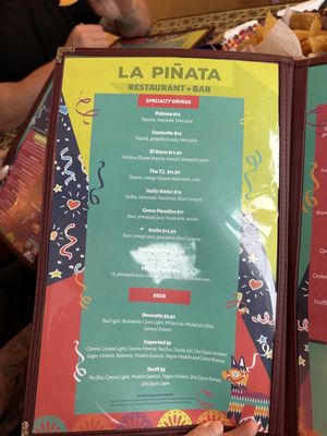 Menu photo 8 La Pinata Providence, RI Menu photo 8 La Pinata Providence, RI